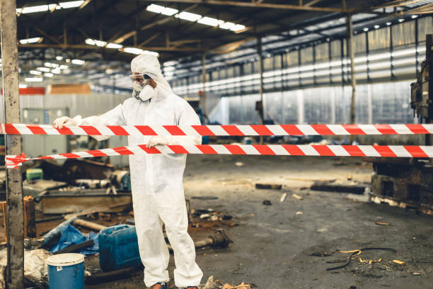 Professional Hoarding Cleanup technician working in Brooks, GA